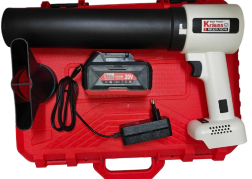מפוח טורבו נטען 20V חזק במיוחד קראוס KRAUSS MAK-7799