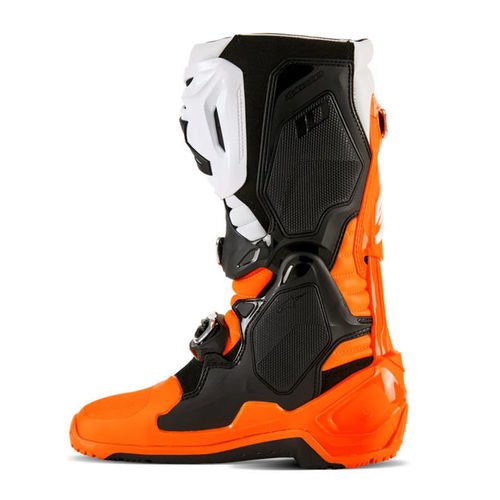 מגף רכיבה אלפינסטארס ALPINESTARS TECH 10 Enduro 2026 כתום\שחור\לבן