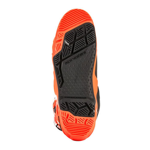 מגף רכיבה אלפינסטארס ALPINESTARS TECH 10 Enduro 2026 כתום\שחור\לבן