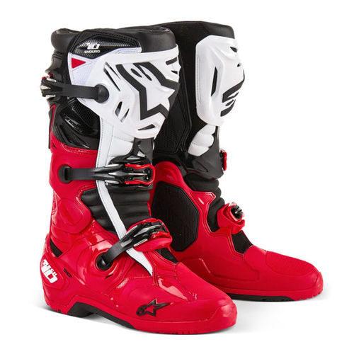 מגף רכיבה אלפינסטארס ALPINESTARS TECH 10 Enduro 2026 אדום\לבן