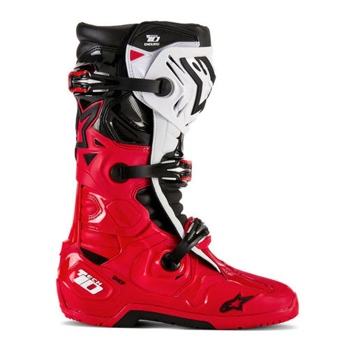 מגף רכיבה אלפינסטארס ALPINESTARS TECH 10 Enduro 2026 אדום\לבן