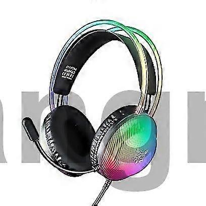 אוזניות גיימינג חוטיות Onikuma X29 RGB עם מיקרופון מבטל רעשים (שחור)