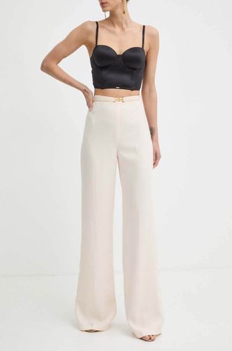Pants with belt Elisabetta Franchi | Loose fit