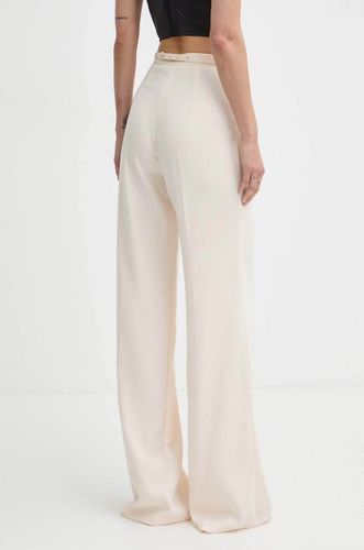 Pants with belt Elisabetta Franchi | Loose fit