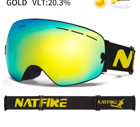 משקפי סקי גוגלס נוחות ושיקיות GOGGLES SKI