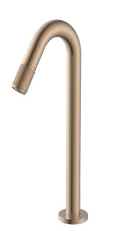 ברז מים קרים גבוה מעוצב 1350RG רוז גולד מט SIVANOFIR