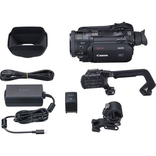 מצלמת וידאו מקצועית Canon XA75 UHD 4K30 HDMI SDI