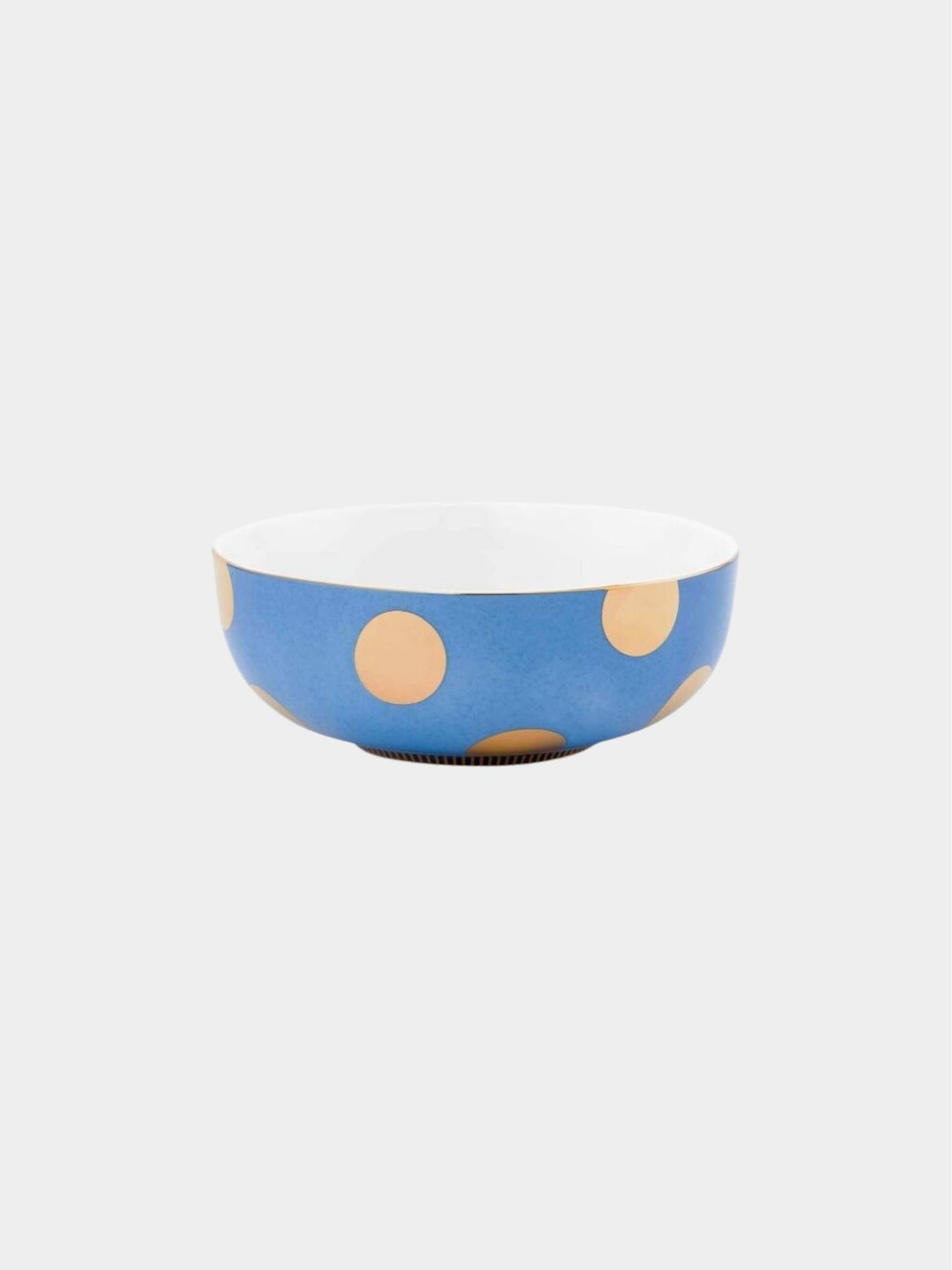Dot Delight זוג קעריות תכלת זהב 15 ס”מ PIP STUDIO