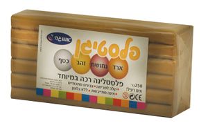 פלסטלינה בצבע ארד מתכתי/ פלסטיגן/ אומגה