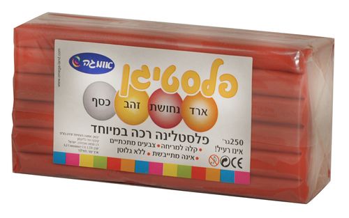 פלסטלינה בצבע נחושת מתכתי/ פלסטיגן/ אומגה
