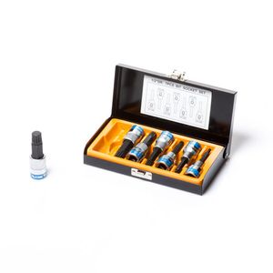 סט ביטים בוקסה SPLINE דרייב "1/2, 7 חלקים M5-M16 אורך 80 מ"מ