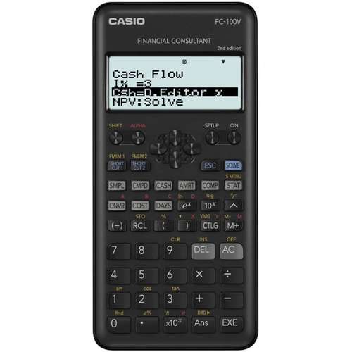 מחשבון פיננסי FC-100V CASIO