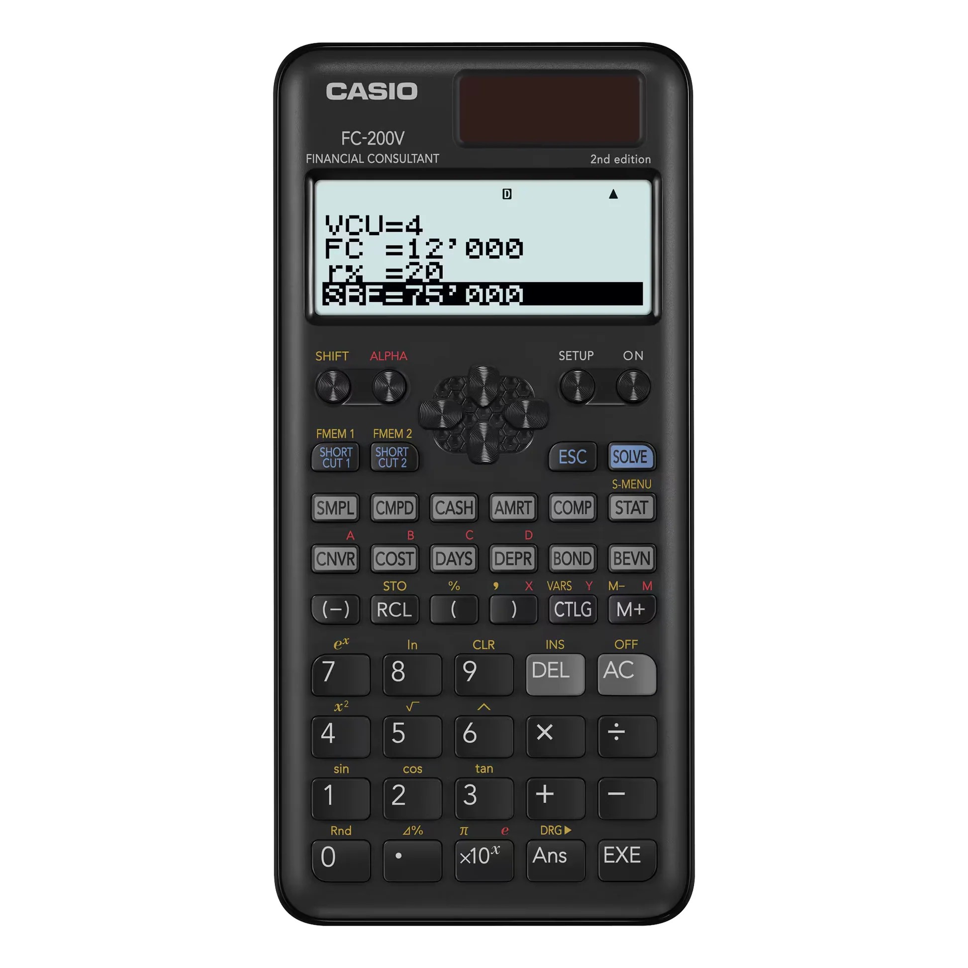 מחשבון פיננסי FC-200V CASIO