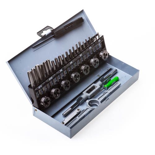 סט מברזים ומחרוקות מילימטרי 32 יח' מקצועי HSS M3-M12