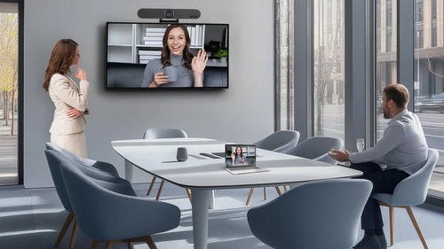 וידאו בר ROCWARE RB10 Lite 4K USB Video Bar