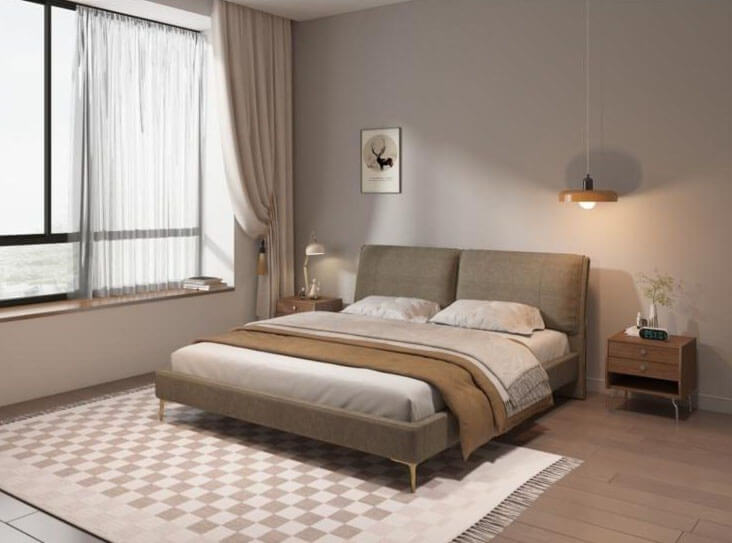 מיטה זוגית מרופדת דגם DL-867