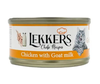לקרס מעדן מעולה לחתולים עוף וחלב עיזים ברוטב  (4)