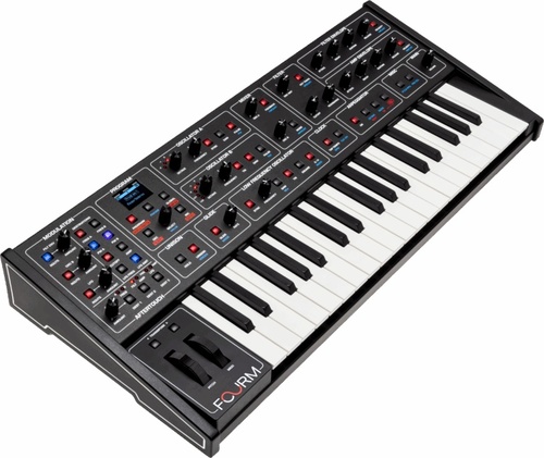זוית נוספת sequential fourm 4-voice analog poly synth