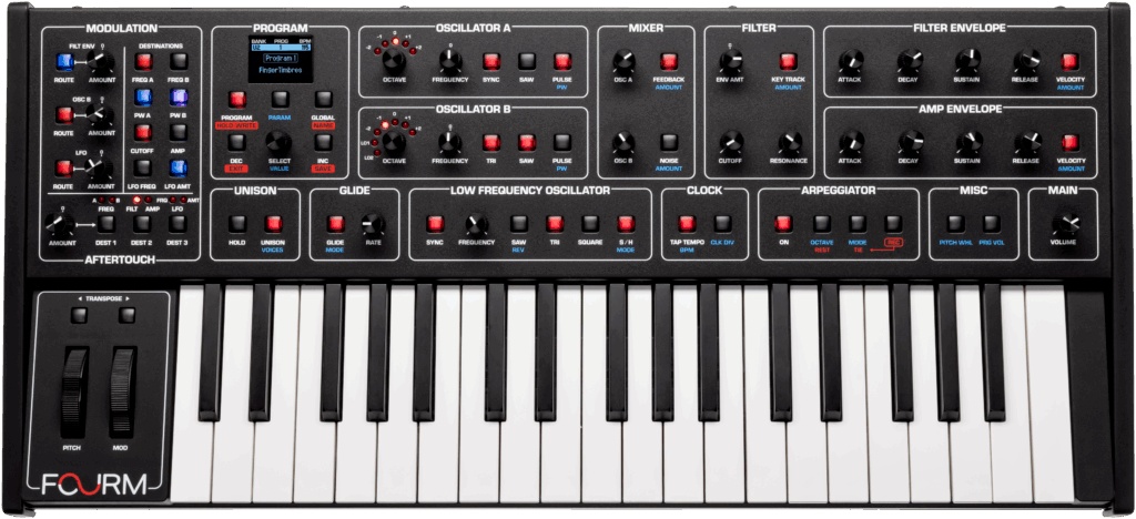 סינתיסייזר אנלוגי Sequential Fourm