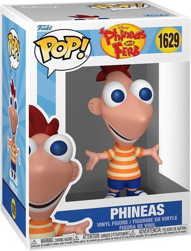 בובת פופ דיסני: פיניאס ופרב – פיניאס – Funko POP! Disney: Phineas & Ferb – Phineas  #1629