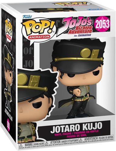 בובת פופ אנימה: ג'וג'ו – ג’וטארו קוג’ו – Funko POP! Animation: JoJo’s Bizarre Adventure – Jotaro Kujo #2053  