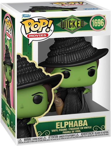 בובת פופ סרטים: מרשעת – אלפבה – Funko POP! Movies: Wicked – Elphaba #1696