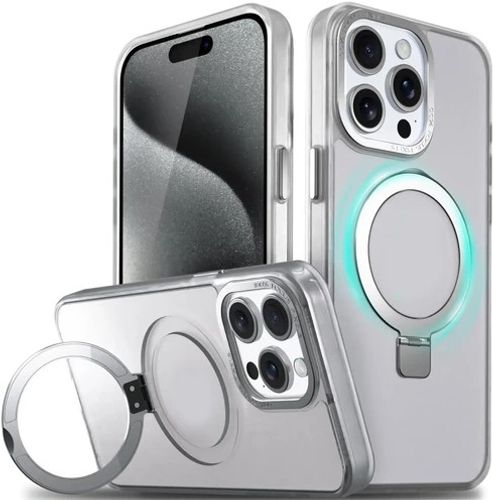 כיסוי Nanox Matte Magsafe Ring ל- iPhone 17 Promax - שקוף