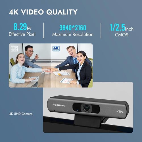 מצלמת רשת 4K חכמה ROCWARE RC18