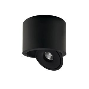 95MM 10W צלינדר מאיה עגול שחור קוטר