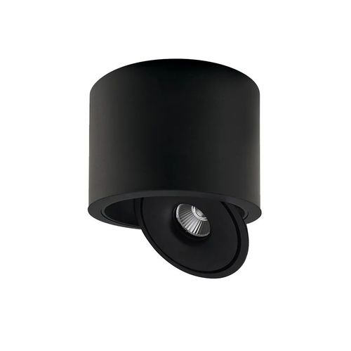 95MM 10W צלינדר מאיה עגול שחור קוטר