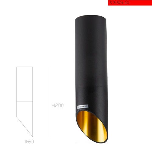 GU10 20CM צלינדר רז