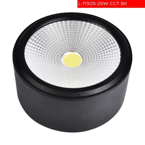 ספוט צילינדר שחור |  25W | CCT
