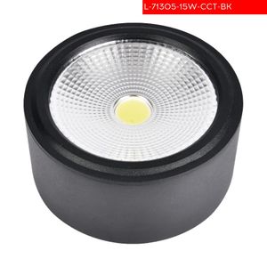 ספוט צילינדר שחור | 15W | CCT