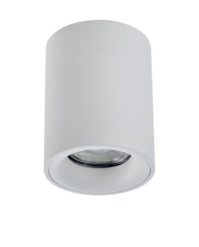 70MM צלינדר עגול נירית לבן קוטר