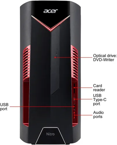 מחשב נייח Acer NITRO 50 DG.E4FET.00G אייסר