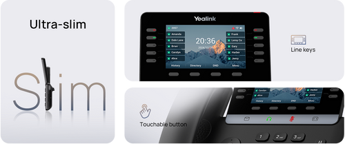 טלפון Yealink T74W IP
