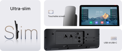 טלפון Yealink T77U IP