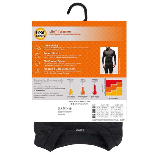 חולצה טרמית מחממת LEVEL 3  למקומות קרים במיוחד  עד 10- Heat Holders LEVEL 3