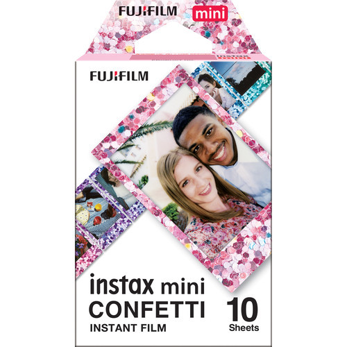 סרט פוג'י אינסטקס קונפטי Instax mini Monochrome Film
