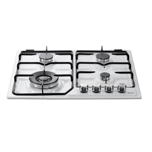 כיריים גז 4 להבות 60 ס"מ Delonghi NDG-70W צבע לבן