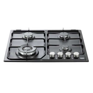 כיריים גז 4 להבות 60 ס"מ Delonghi NDG-70B צבע שחור