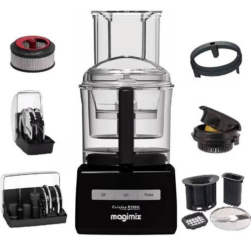 מעבד מזון מקצועי  Magimix מג'ימיקס CS5200NULTI Ultimate שחור