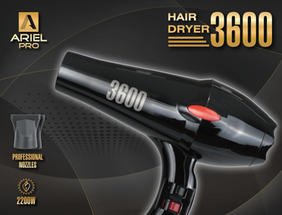 מייבש שיער מקצועי ArielPRO 3600