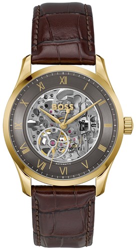 HUGO BOSS 1514235 גברים מנגנון אוטומטי יבואן רשמי אחריות ושירות בכל הארץ
