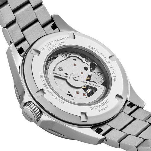 HUGO BOSS 1514200 גברים מנגנון אוטומטי יבואן רשמי אחריות ושירות בכל הארץ