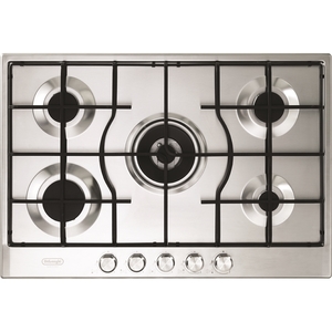 כיריים גז 5 להבות 75 ס"מ DELONGHI NDG80X