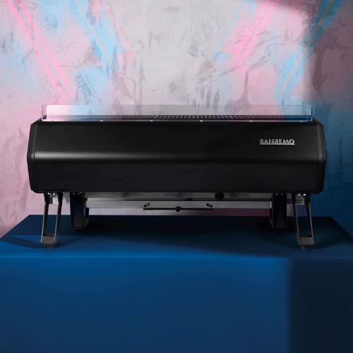מכונת קפה מקצועית 3 ראשים Sanremo D8 שחור