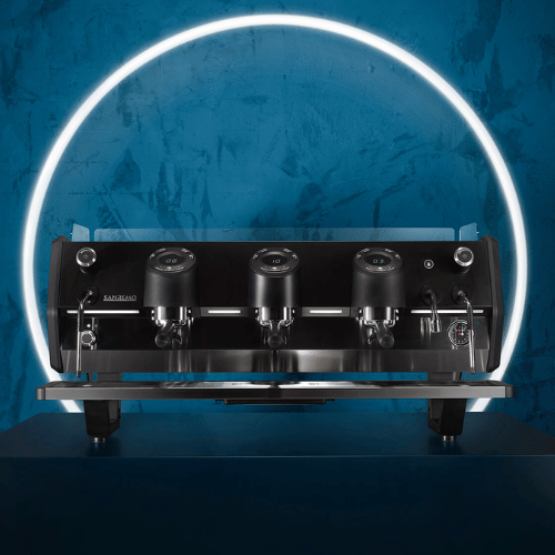 מכונת קפה מקצועית 3 ראשים Sanremo D8 שחור