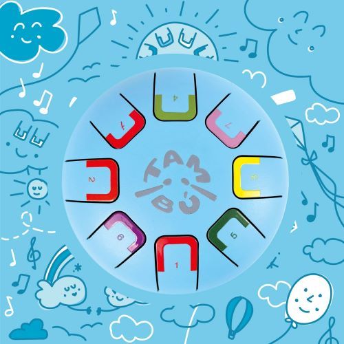 תוף טאמבו בייבי – 8 תווים – תכלת Tambu