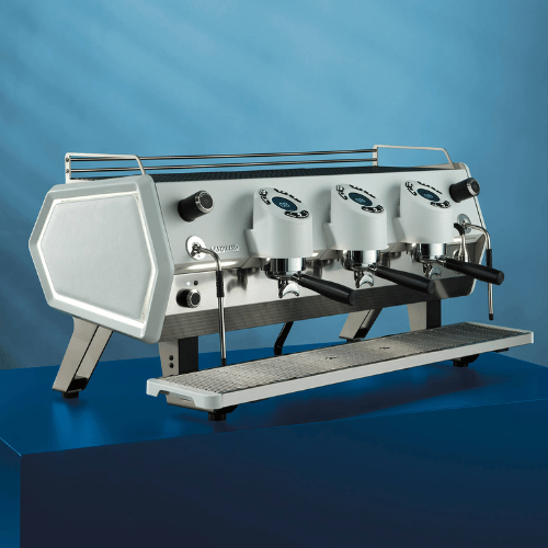 מכונת קפה מקצועית 3 ראשים Sanremo D8 לבן